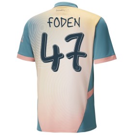 Camisetas Manchester City Foden 47 4ª 2024-25 - Hombre